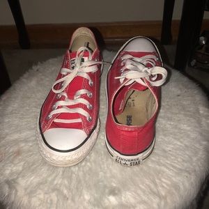 Red converse
